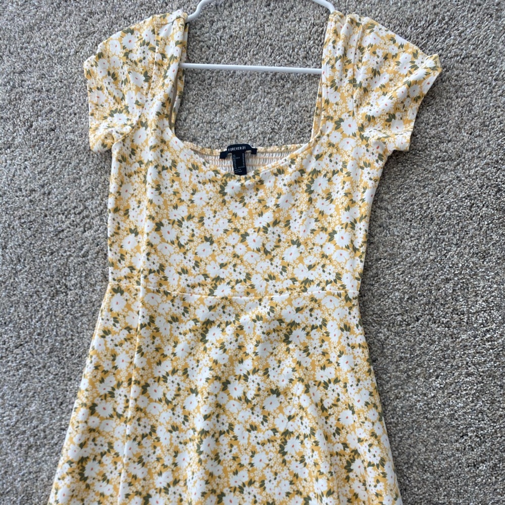 Yellow Flower Dress